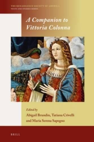 Cover image for A Companion to Vittoria Colonna