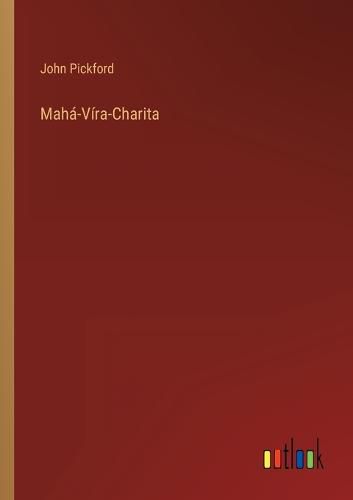 Cover image for Maha-Vira-Charita