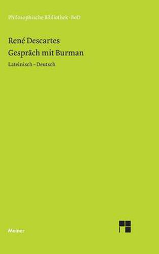 Cover image for Gesprach mit Burman