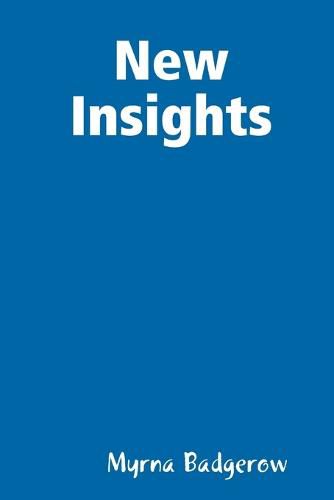 Cover image for New Insights