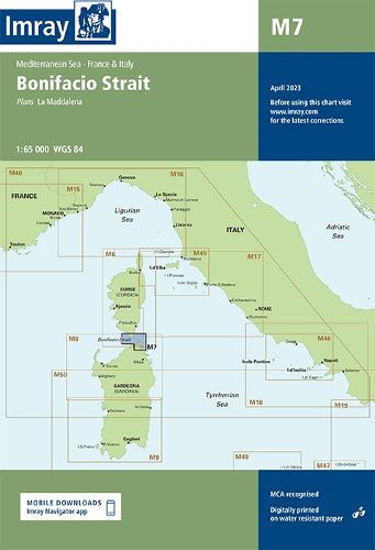Cover image for Imray Chart M7: Bonifacio Strait