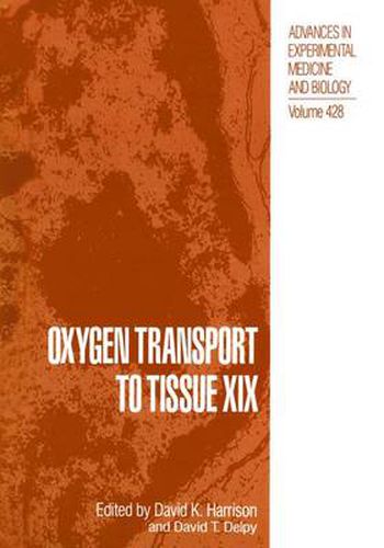 Cover image for Oxygen Transport to Tissue XIX
