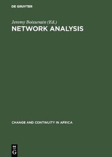 Cover image for Network Analysis: Studies in Human Interaction