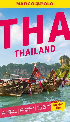 Cover image for Marco Polo Thailand Pocket Travel Guide | Pull-out Map | Local Knowledge