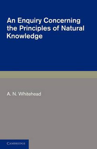 Cover image for An Enquiry Concerning the Principles of Natural Knowledge