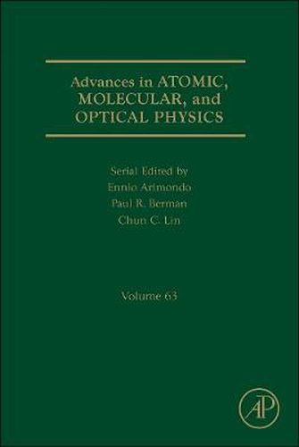 Cover image for Advances in Atomic, Molecular, and Optical Physics