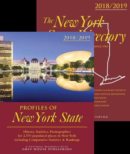 Cover image for New York State Directory & Profiles of New York, 2018/19: 2 Volume Set