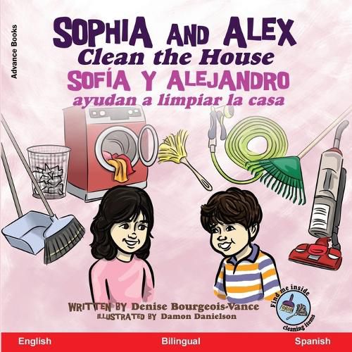 Cover image for Sophia and Alex Clean the House