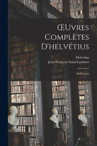 Cover image for OEuvres Completes D'helvetius