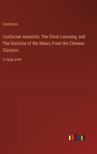 Cover image for Confucian Analects