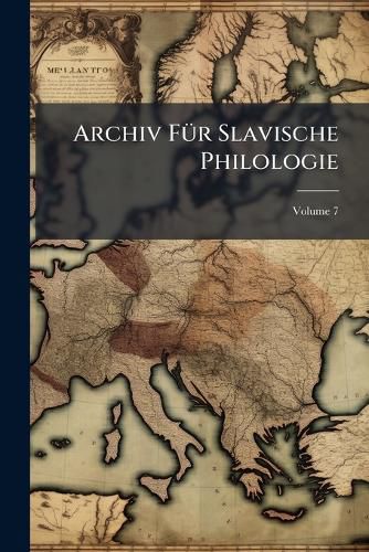 Cover image for Archiv FA1/4r Slavische Philologie