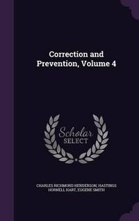 Cover image for Correction and Prevention, Volume 4