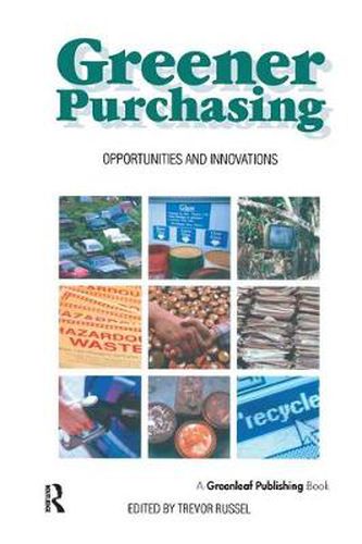 Cover image for Greener Purchasing: Opportunities and Innovations