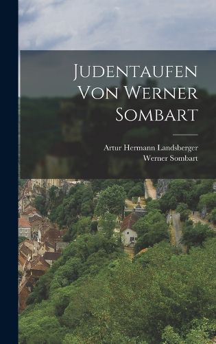 Cover image for Judentaufen von Werner Sombart