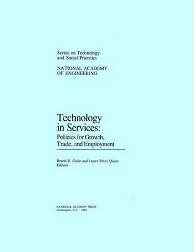 Cover image for Technology in Services: Policies for Growth, Trade and Employment