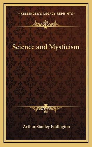 Cover image for Science and Mysticism