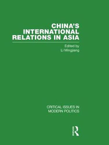 Cover image for China's International Relations in Asia