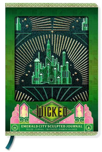 Wicked: Emerald City Sculpted Journal