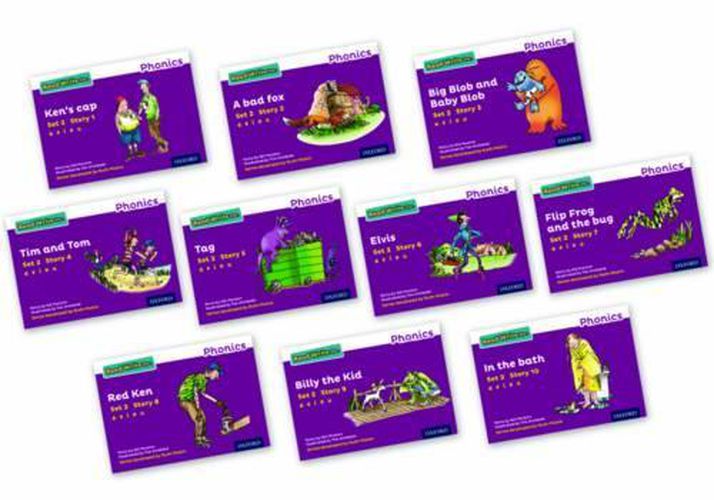 Cover image for Read Write Inc. Phonics: Purple Set 2 Storybooks Mixed Pack of 10