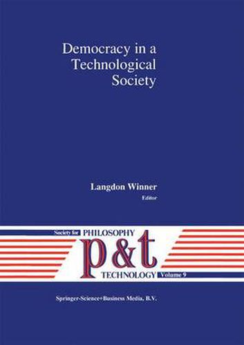 Cover image for Democracy in a Technological Society