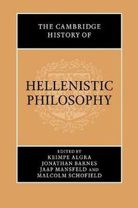 Cover image for The Cambridge History of Hellenistic Philosophy
