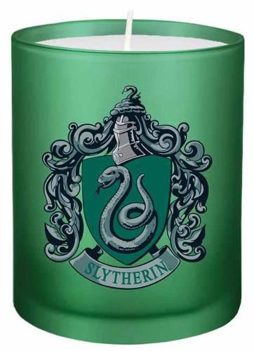 Cover image for Harry Potter: Slytherin Glass Votive Candle