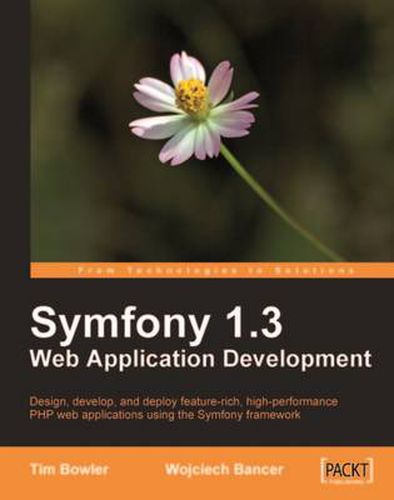 Cover image for Symfony 1.3 Web Application Development