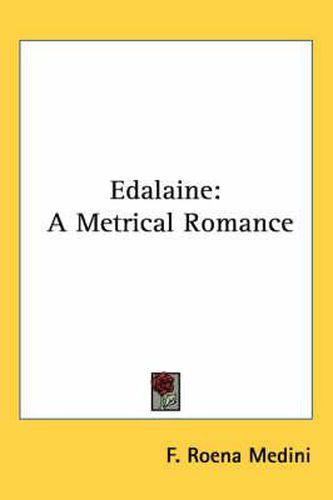 Cover image for Edalaine: A Metrical Romance