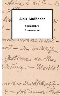 Cover image for Seelenlehre - Formenlehre