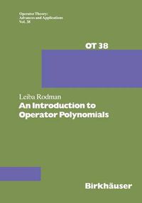 Cover image for An Introduction to Operator Polynomials