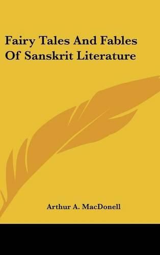 Cover image for Fairy Tales and Fables of Sanskrit Literature