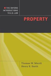 Cover image for The Oxford Introductions to U.S. Law: Property