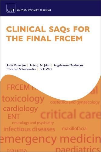 Cover image for Clinical SAQs for the Final FRCEM