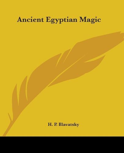 Cover image for Ancient Egyptian Magic