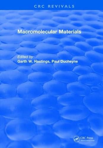 Cover image for Macromolecular Biomaterials
