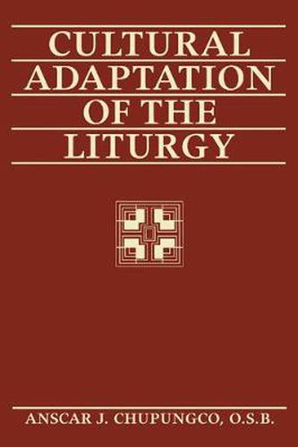 Cover image for Cultural Adaptation of the Liturgy