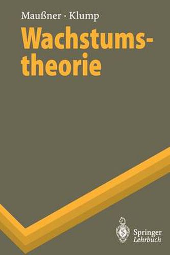 Cover image for Wachstumstheorie