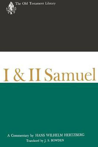 Cover image for I and II Samuel (1965): A Commentary