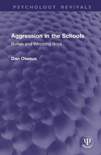 Cover image for Aggression in the Schools