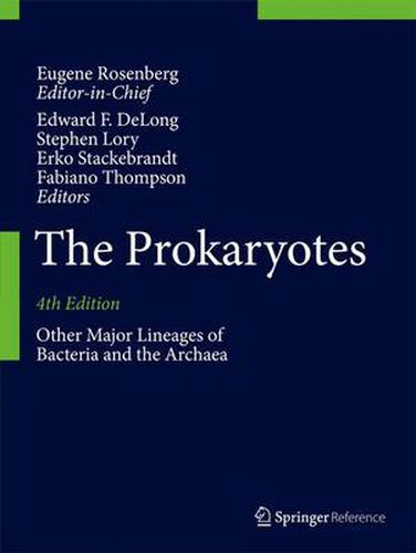 Cover image for The Prokaryotes: Other Major Lineages of Bacteria and The Archaea