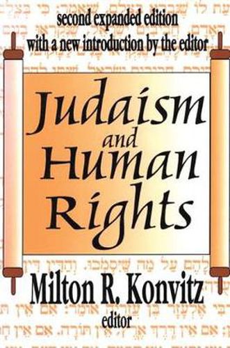 Cover image for Judaism and Human Rights