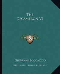 Cover image for The Decameron V1