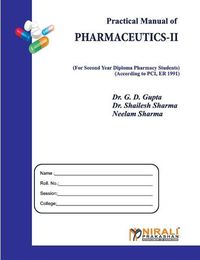 Cover image for Practical Manual of PHARMACEUTICS--II