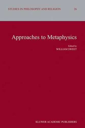 Cover image for Approaches to Metaphysics