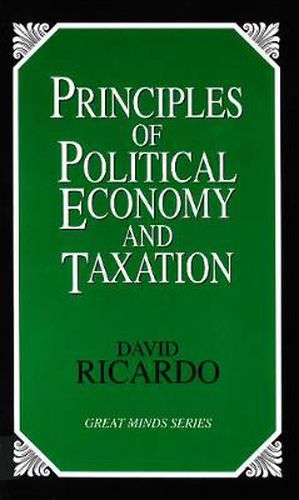 Principles of Political Economy and Taxation