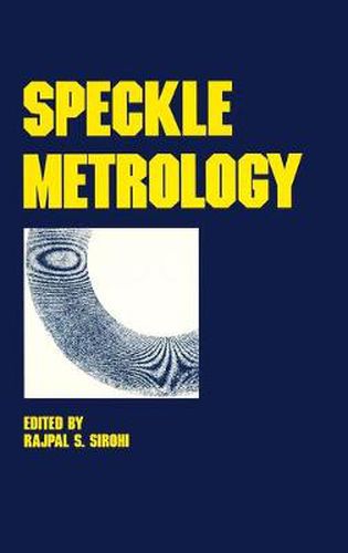Cover image for Speckle Metrology
