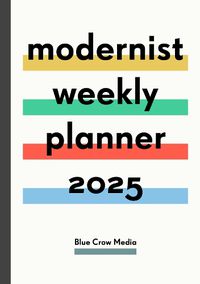 Cover image for Modernist Weekly Planner 2025