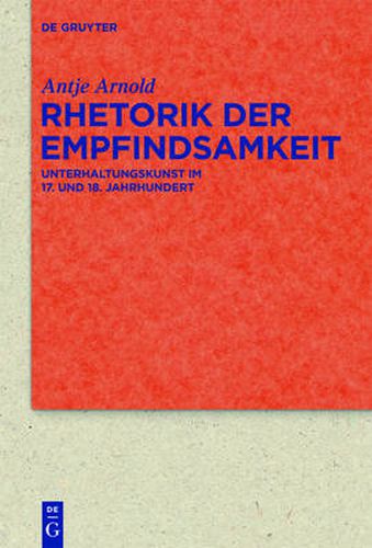 Cover image for Rhetorik der Empfindsamkeit