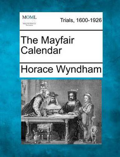 Cover image for The Mayfair Calendar