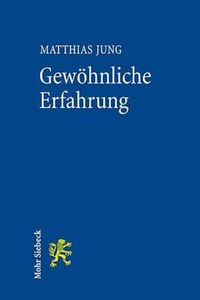 Cover image for Gewoehnliche Erfahrung